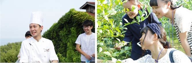 一夜城 Yoroizuka Farmにて「Farm to Table」を体験　農園散策