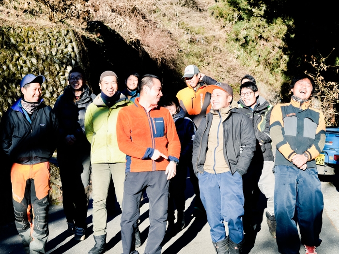 常に笑顔の東京チェンソーズのみなさん