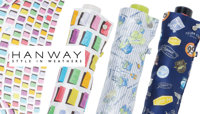 Disney Pixar（ディズニーピクサー）× HANWAY（ハンウェイ）コラボ折りたたみ傘ーMOONBAT ONLINE SHOP