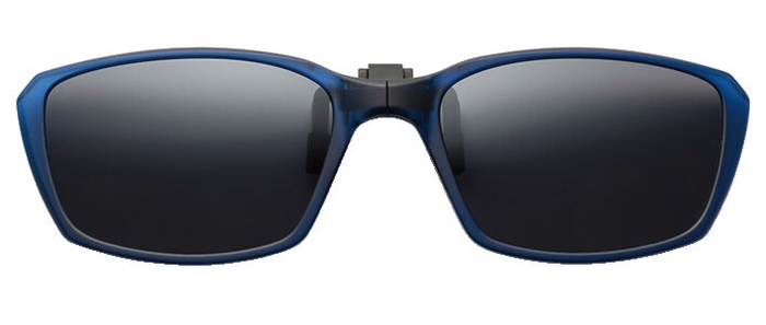 GR-009C 男性に人気No.1のスクエア型 ブラネイビーマット / グレー(フレームカラー / レンズカラー)