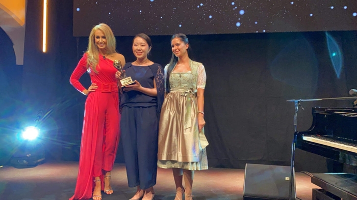 ワールド・スキー・アワード授賞式の様子