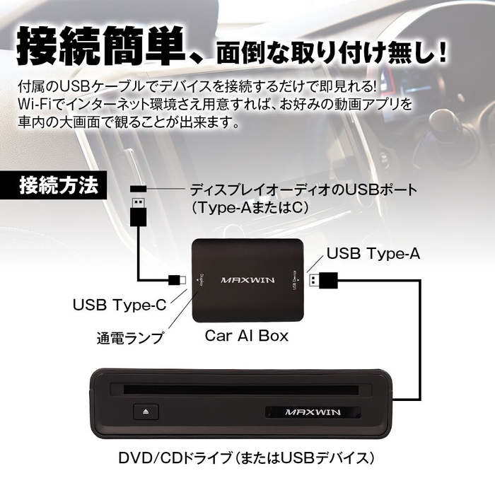 取り付け簡単