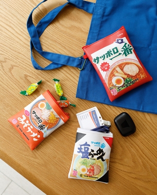 しょうゆ味、みそ、塩 サッポロ一番といつもいっしょ!