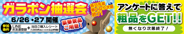 ガラポン抽選会