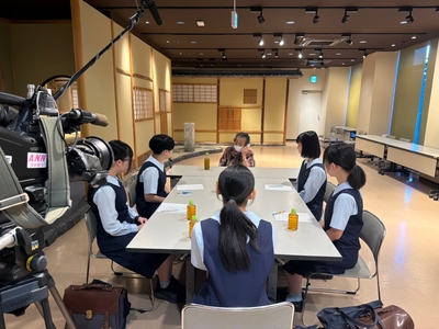 広島電鉄家政女学校一期生と対談