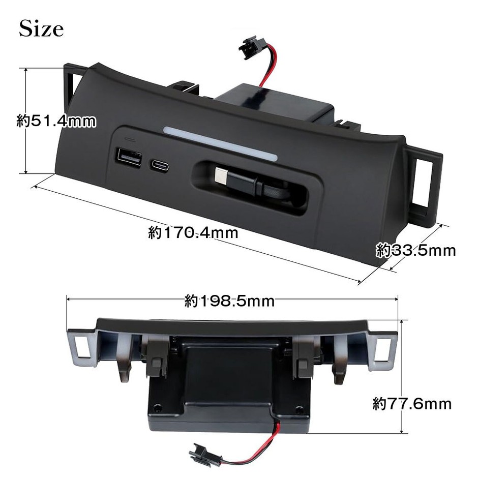 MAXWIN K-USB03-ALP40 製品仕様(サイズ)