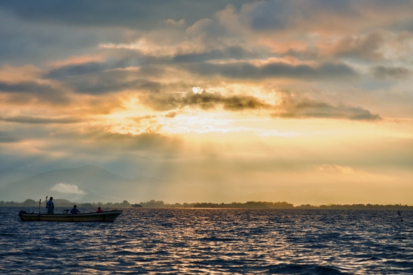 年中通して絶景を楽しめる「琵琶湖」