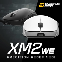 Endgame Gear、軽量約63g・ワイヤレスの 新ゲーミングマウス「XM2we」を6月15日に発売