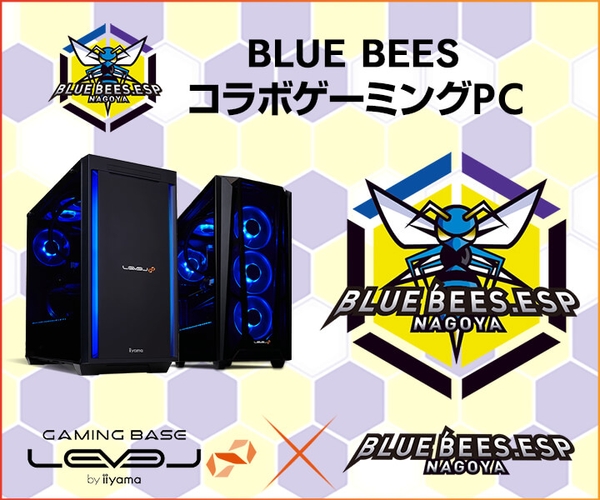 プロゲーミングチーム「BLUE BEES」の VALORANT部門 応援キャンペーンを実施