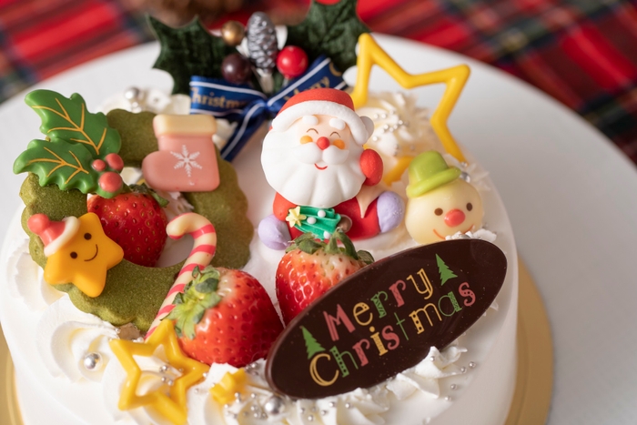 Kidsカスタマイズ Xmasケーキ仕上がりイメージ