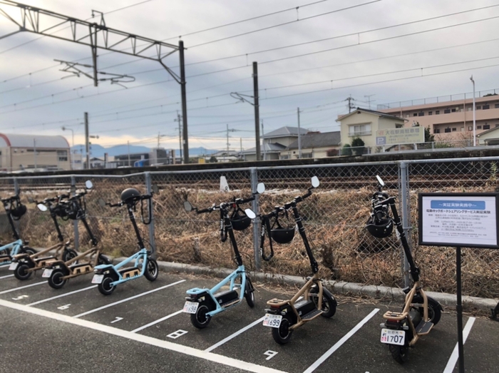 大在駅駐輪場