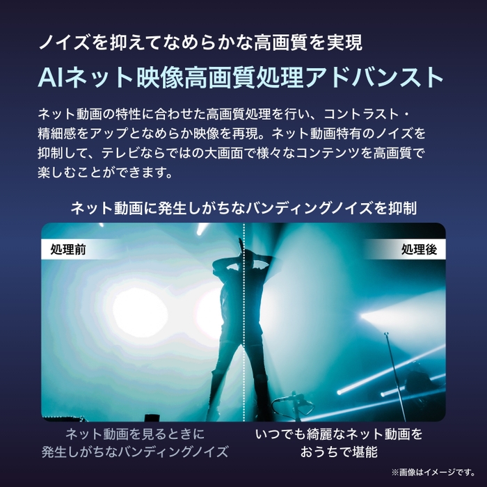 AIネット映像高画質処理アドバンスト