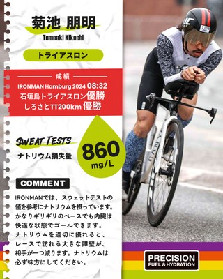 プレシジョンサポート 菊池朋明選手