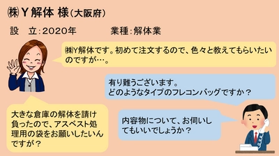 アスベスト含有廃棄物の収集・運搬に関する「お客様の声」シリーズ（その２）