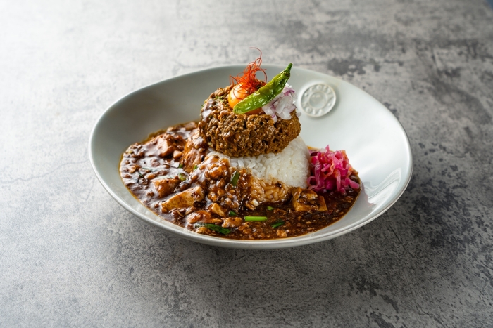 本格四川風麻婆豆腐合掛け　世界のキーマ