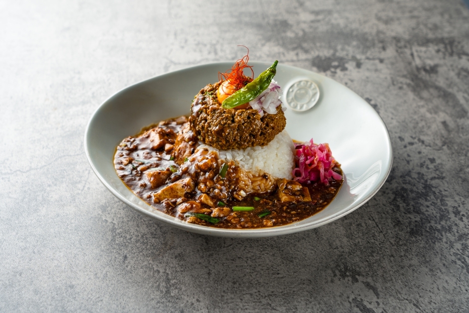 本格四川風麻婆豆腐合掛け　世界のキーマ