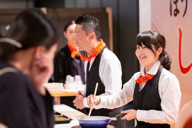 【香る】ほうじ茶コーナー しあわせの香り体験