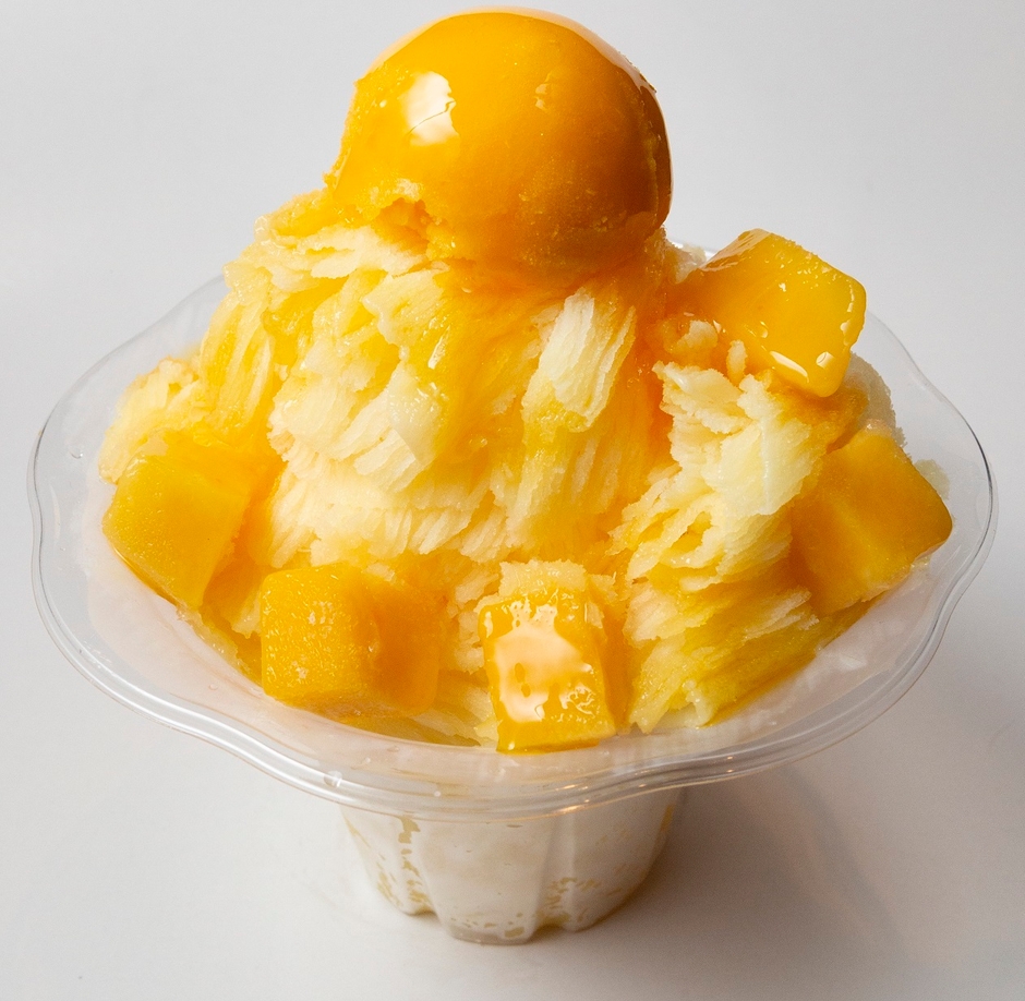 マンゴーかき氷