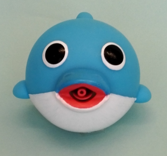 おふろでどうぶつボール イルカ1