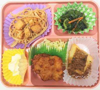 小学生弁当 ―さくら― メニュー例