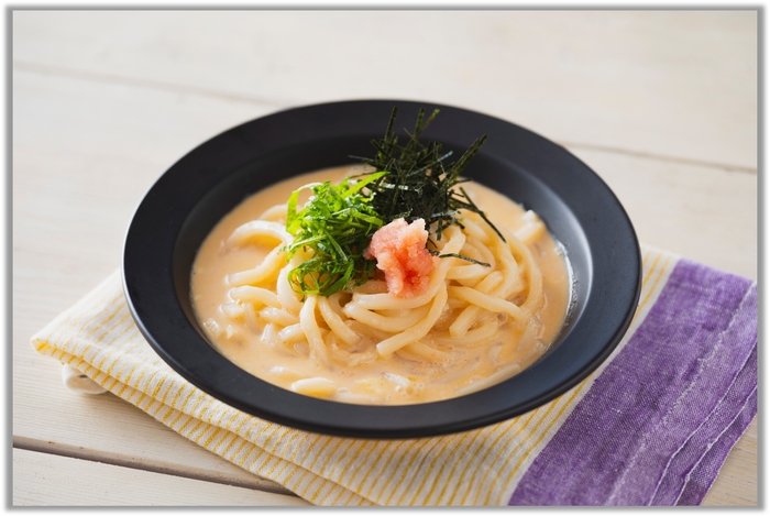 たらこクリームうどん