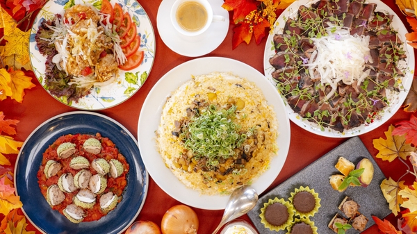  ▲秋限定ビュッフェ（イメージ）