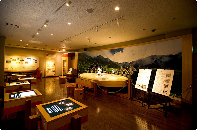 立山自然保護センター館内イメージ