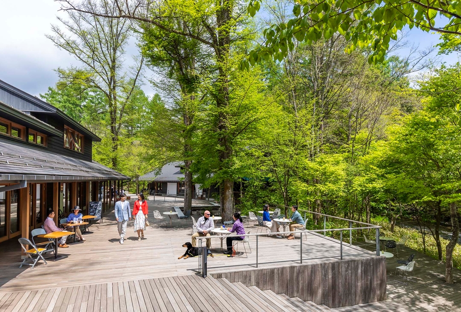 「ハルニレテラス」