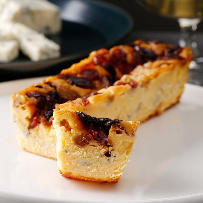 甘くないチーズケーキ ゴルゴンゾーラ&ドライフルーツ