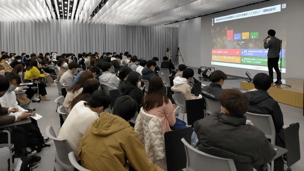 今年3月24日に実施した起業支援プログラムプレイベントの様子