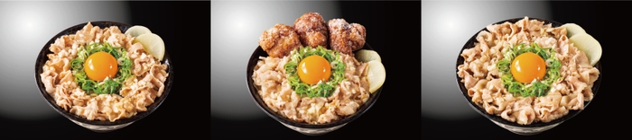 とんこつ背脂すた丼3種