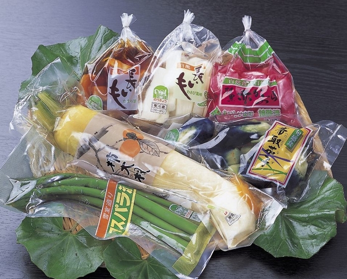 休暇村賞 羽黒 季節の野菜の漬物セット