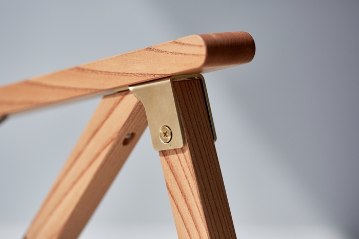 細部：真鍮金具