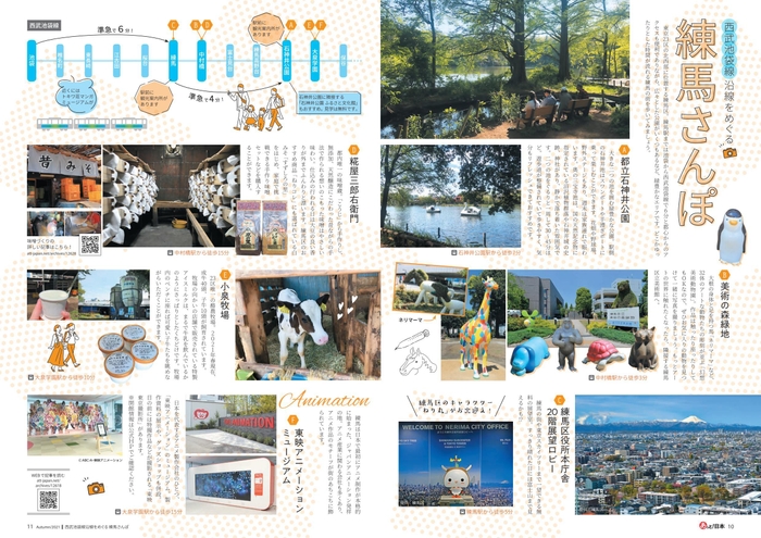 東京散歩・西武池袋線沿線 練馬さんぽ