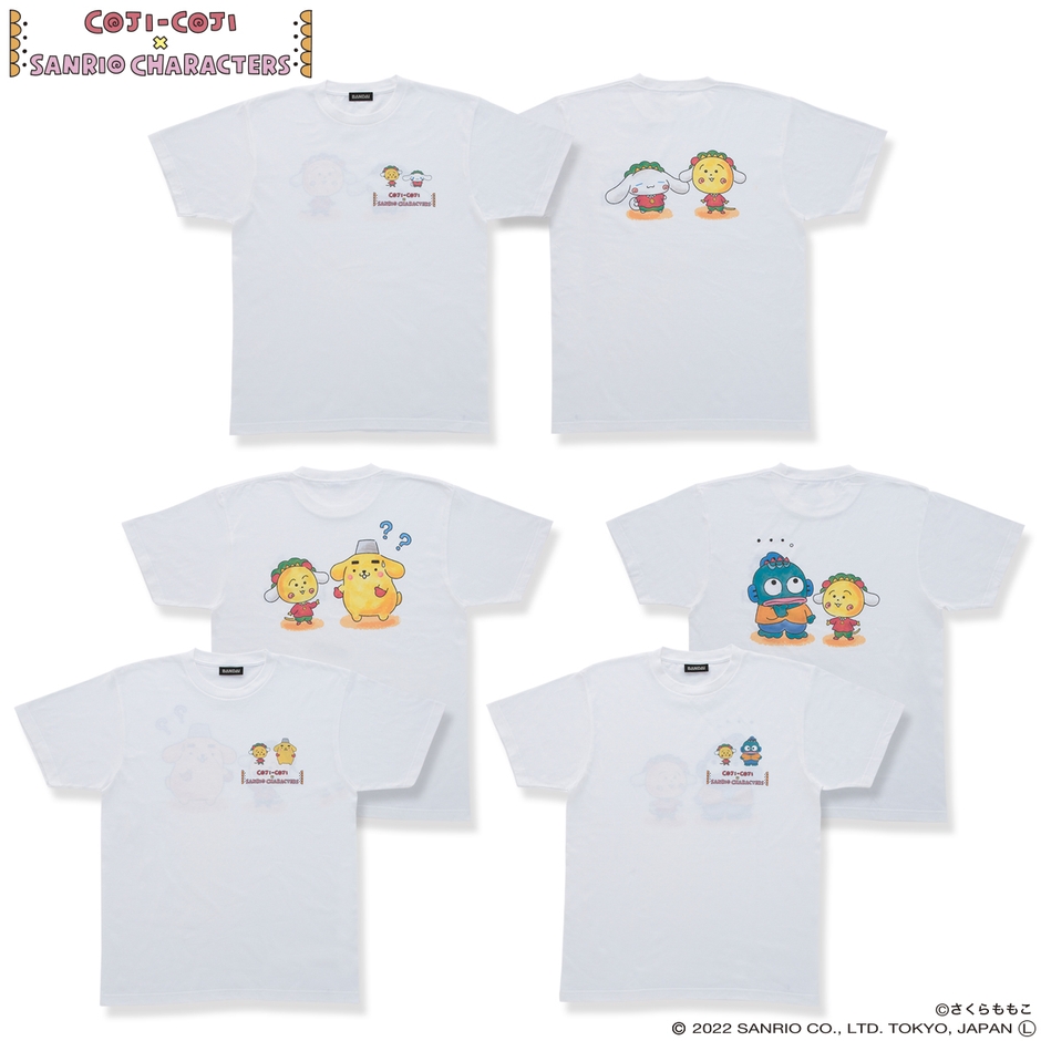 コジコジ×サンリオキャラクターズ Tシャツ(4)
