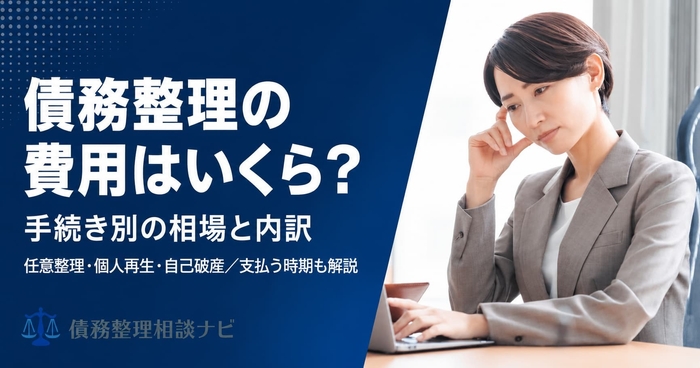 債務整理の費用はいくら？