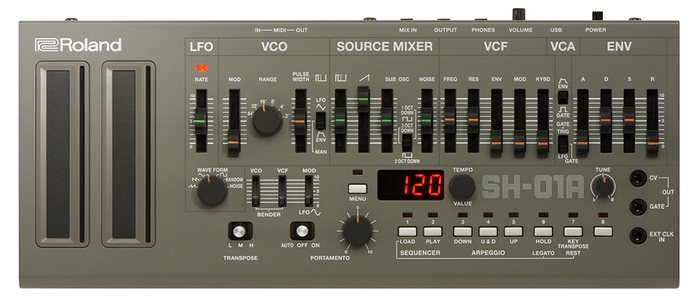 シンセサイザー『SH-01A』(グレー)