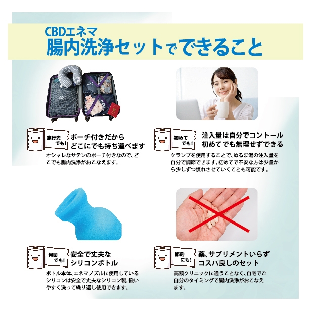 腸内洗浄セットでできること