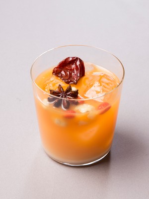 薬膳甘酒キャロット(薬膳酒+甘酒+人参ジュース)