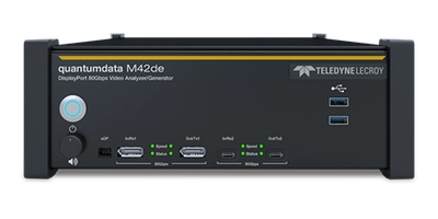 テレダイン・レクロイ　 アナライザ／ジェネレータシステムM42deに DisplayPort AE 対応機能を追加