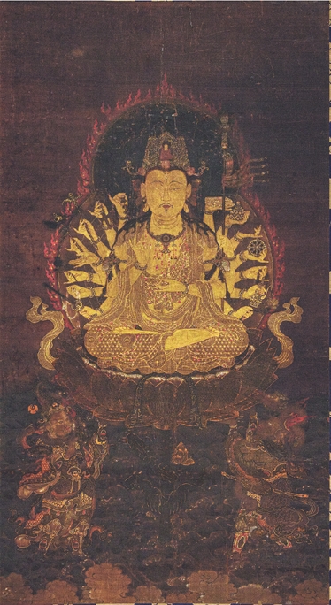 准胝観音菩薩像　室町時代