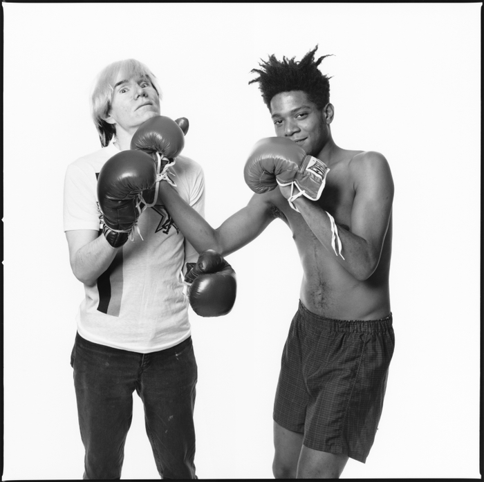 Andy Warhol and Jean-Michel Basquiat #3 New York City&#44; July 10&#44;1985　(C) Michael Halsband&#44; 2022