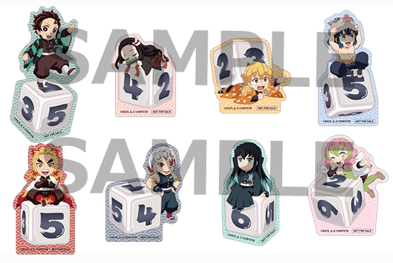 <ufotable描き下ろしみにきゃらイラスト ダイカットステッカー>