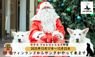 本物のサンタクロースがやって来ます