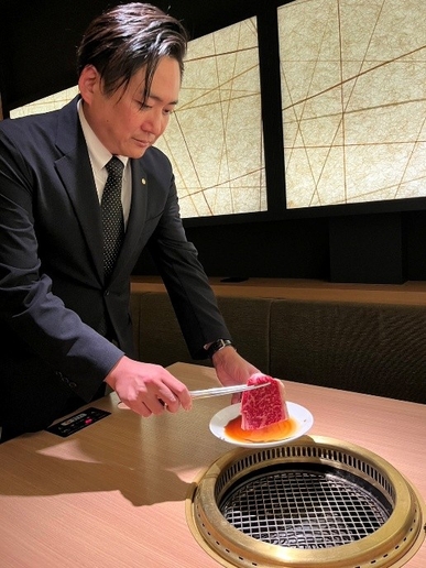 焼肉ソムリエ&焼酎アドバイザー 三坂氏