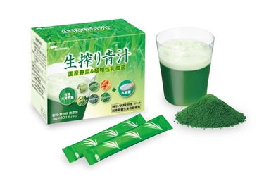 植物性乳酸菌100億個を加え「生搾り青汁」が 9月1日リニューアル発売　 大分県産有機大麦若葉と6種類の国産野菜を生搾り　 さらにスッキリ飲みやすく