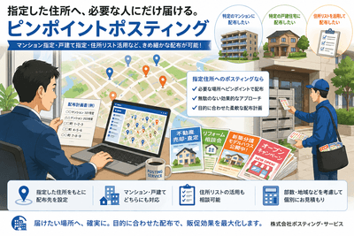 DMをポスティングで