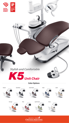 図5 オステムインプラントNEWユニットチェア「K5」