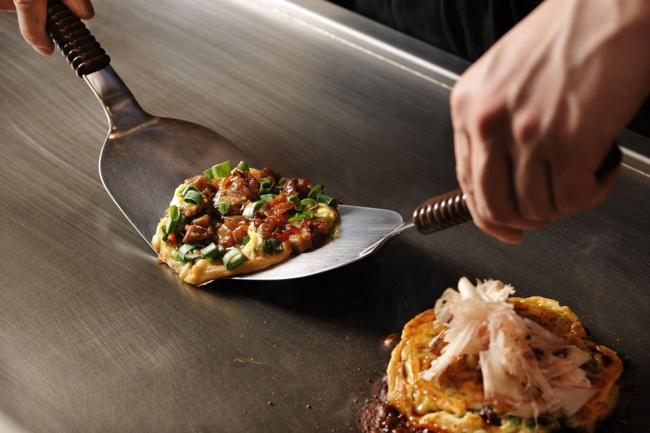 ねぎ焼き提供イメージ