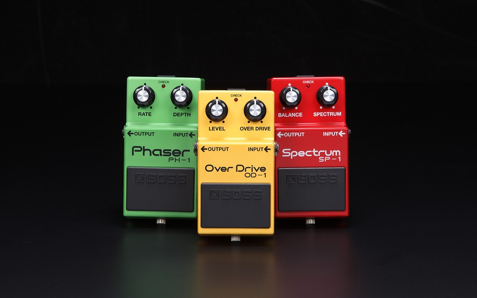 復刻するBOSSコンパクト・ペダルの初代3機種